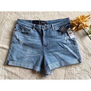 Threadgrit Cuffed Denim Shorts Size 32 NWT